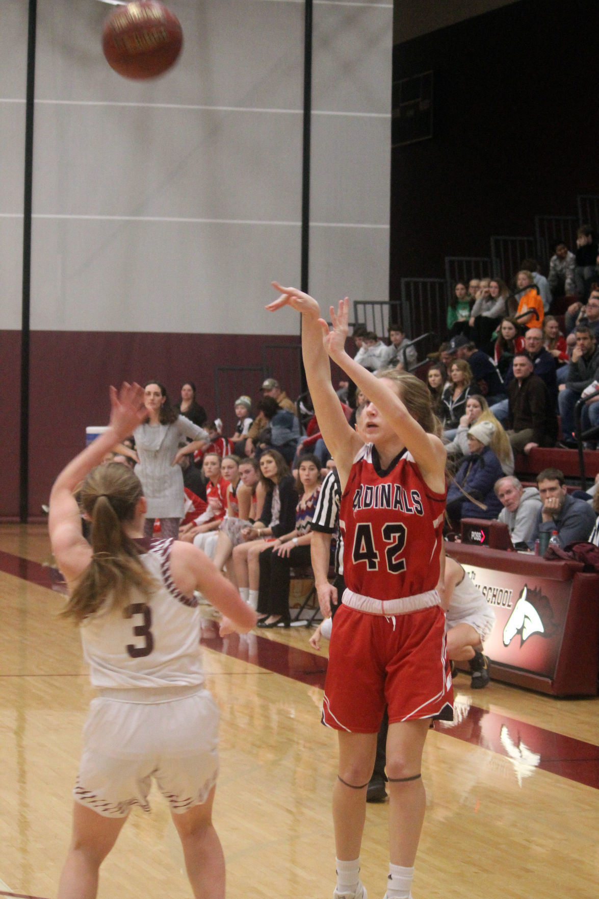 Chippewa Falls at Menomonie girls basketball 12-6-19